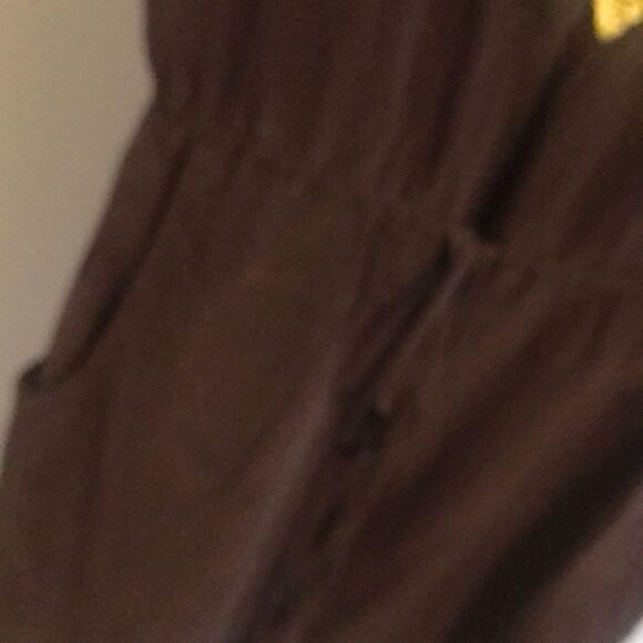 Red Bird 100% Silk Elastic Waist Mini Dress Size 6 - Picture 5 of 6